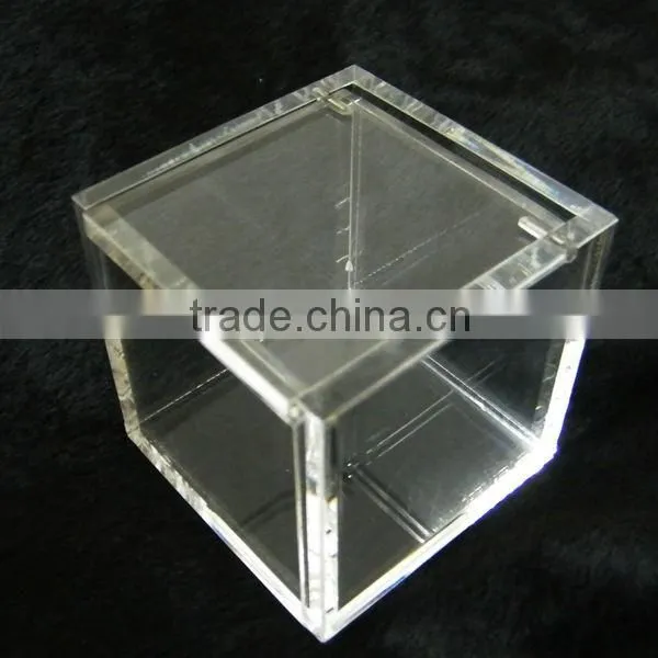 taobao 2016 custom clear acrylic candy box acrylic box