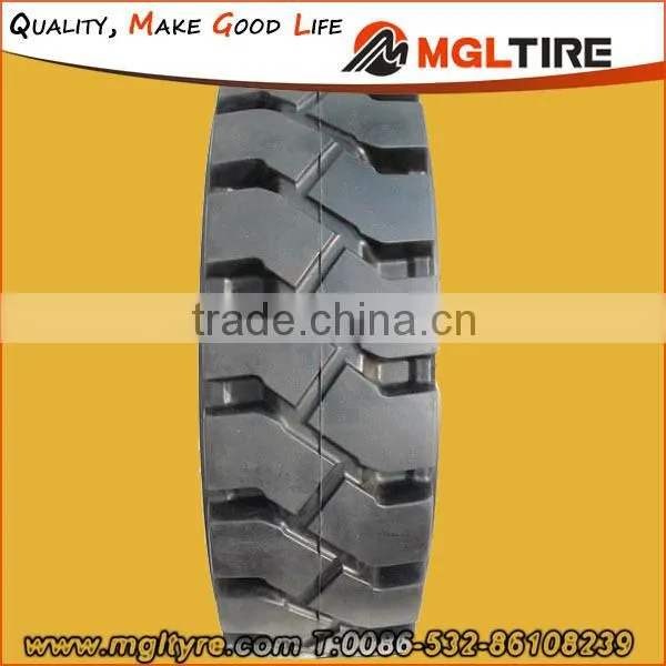 Chinese quality forklift solid tire