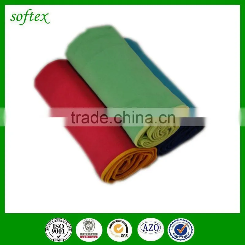 China supply environmental Non Slip antibacterial custom hot yoga towel thick