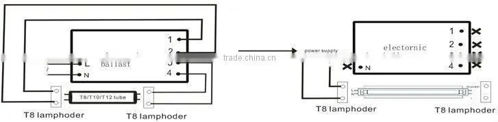 UL TUV-CE TUV-CB listed 28w t8 to t5 adapter adaptor, t12 t5 adapter