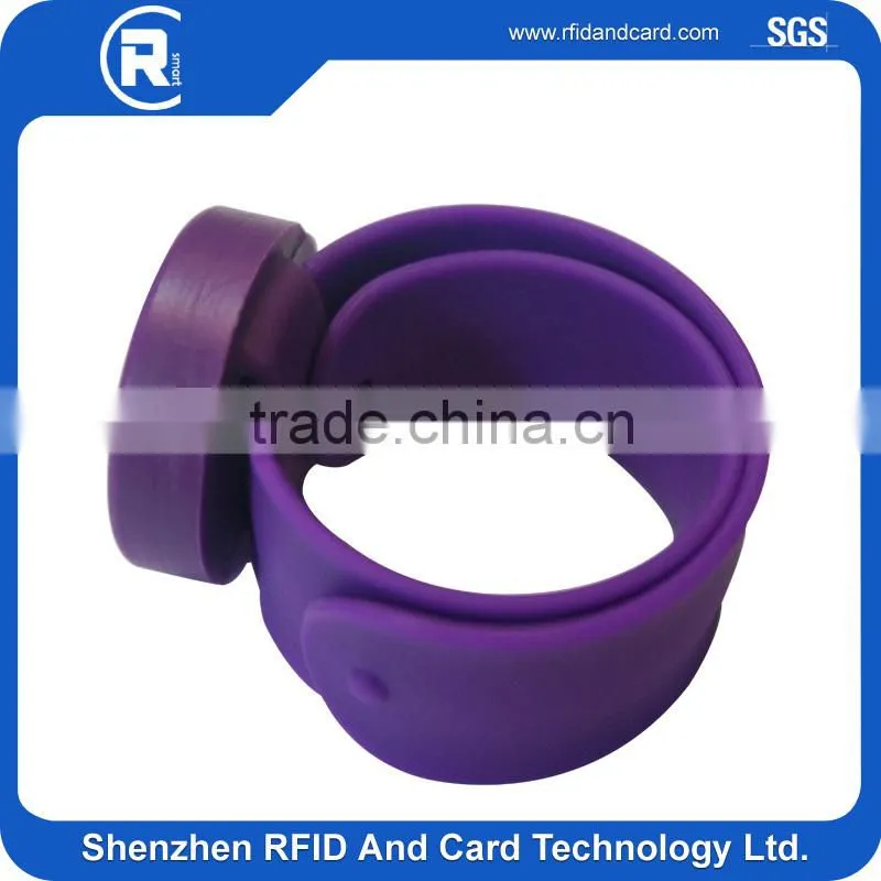 uhf rfid silicone wristband for long range sawtooth wristband