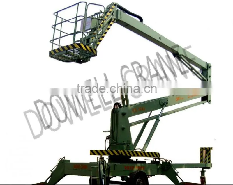 Spider aerial work platform bucket lifts