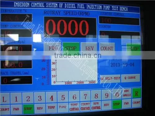 diesel fuel injection pump test bench-PCM-E(displayed by LCD and digital)