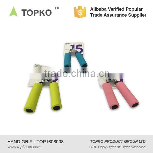 TOPKO adjustable crossfit hand grips for gymnastic hand gripper with colorful foam