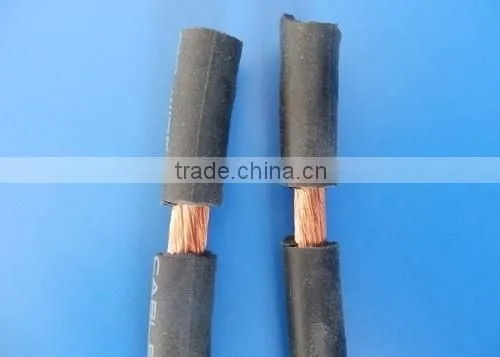 VDE Standard Leading wire PVC/Rubber insulation and sheath 95mm2 copper/aluminium conductor electric welding machine cable