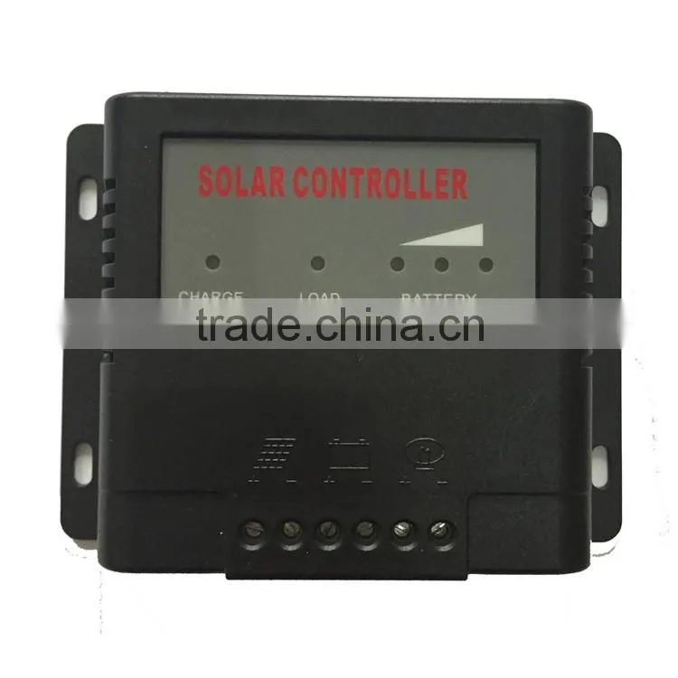 high power waterproof portable pwm 12v 10a ce rohs solar charge controller
