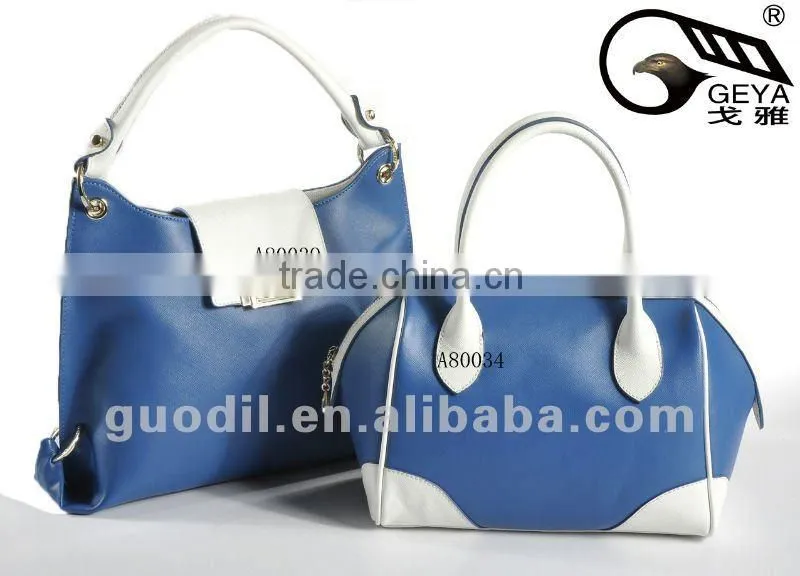 New arrival! Crisscross leather colorblock Satchel fashion handbags 2012