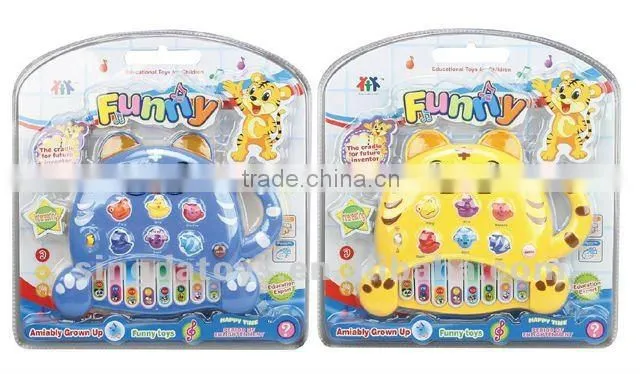 Special education crab piano organ lovely music toys