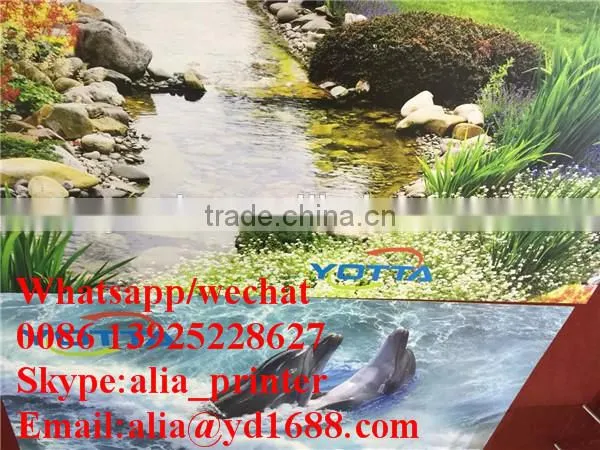 Digital large format wallpaper printing machine,pvc wallpaper printer with 150sqm/h