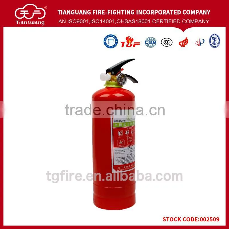 Automatic dry powder fire extinguisher for truck and fm200 fire extinguisher