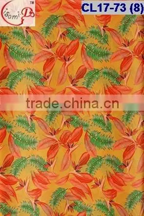 CL 17-73 2016 top sale new fashion soft material african fabric multi color flower embroidery sego for dressing