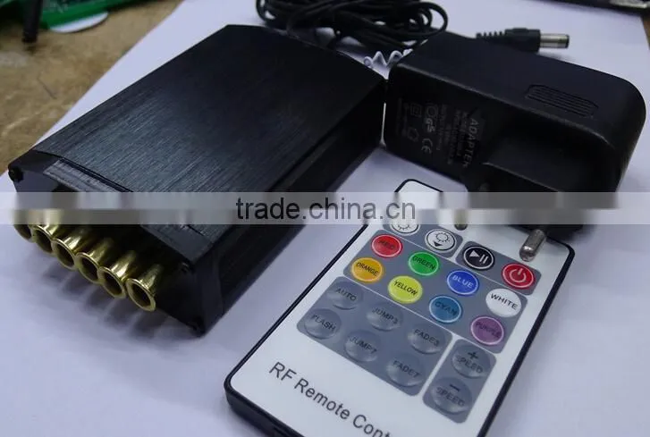 7W LED 20key RF RGB light engine AC110-265V input with 6 holes output