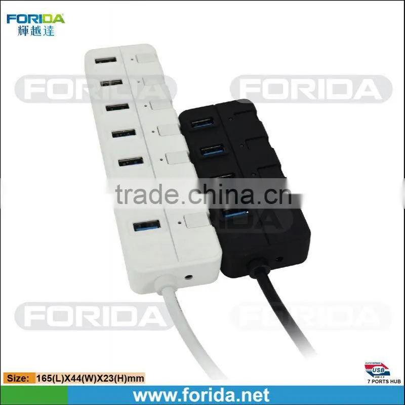 Hot Selling Usb 3.0 Hub 7 Port