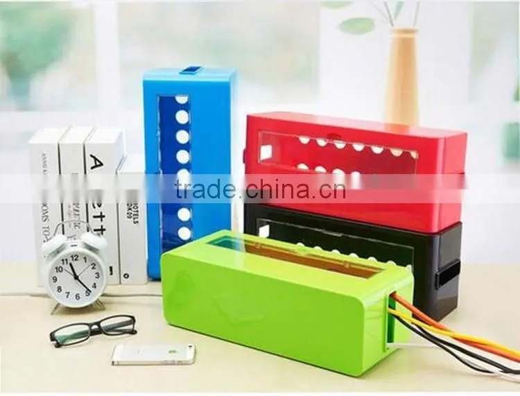 Socket Plug Cable Storage Box Wire Management Children Safety Tidy Home Solution