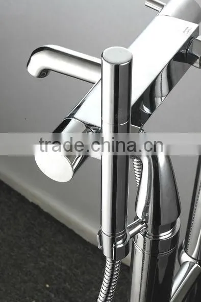 High End Floor Mounted Single Lever Bath Shower Mixer