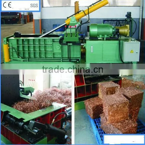 high economy hydraulic scrap metal baling machine