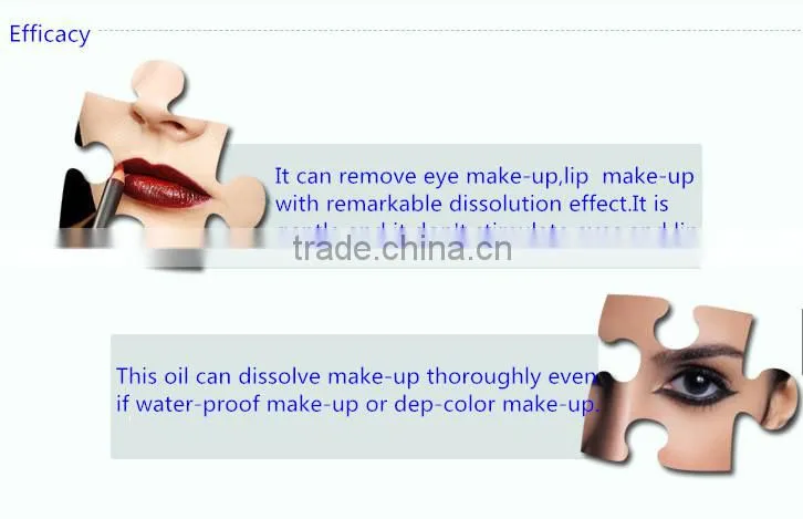 Plant oil ingredient Soft for Face Makeup/Cosmetic cleansing oil