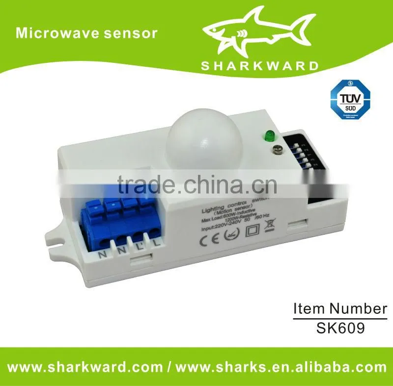 SK609 Microwave Sensor Switch, microwave motion sensor module,motion sensor light switch