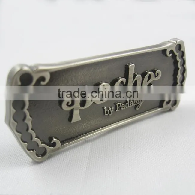 bag accessories metal plates