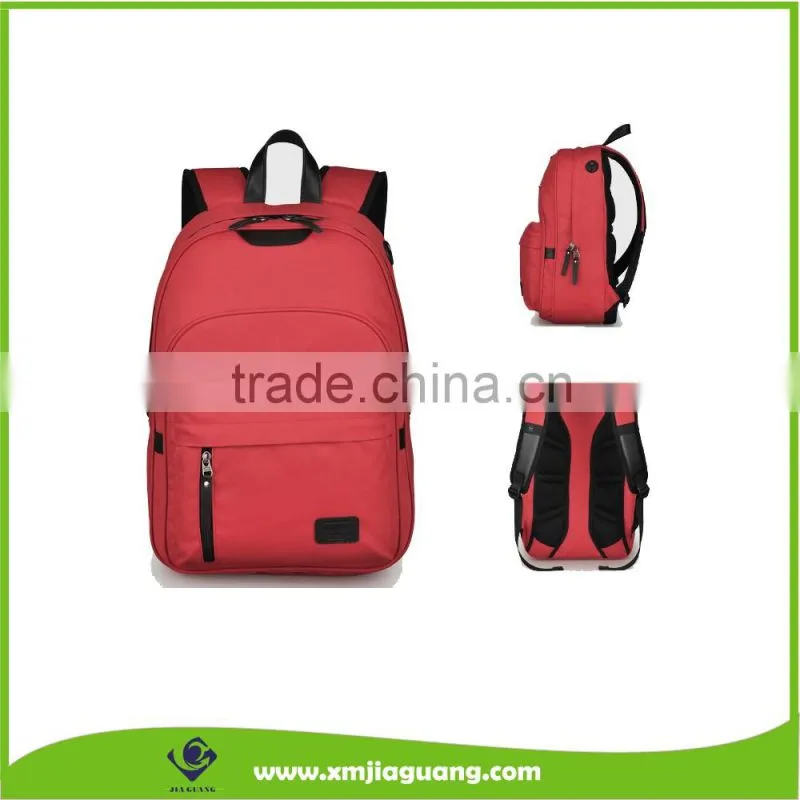 Unisex Casual Waterproof Polyester 14inch Backpack Laptop Bags
