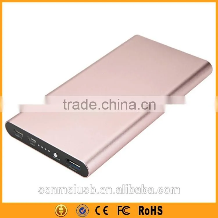 5V 9V 12V Output Power Bank Slim QC3.0 with Type C