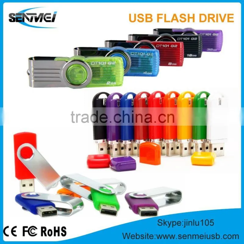 Novelty products for sell metal swivel usb flash drive for promotiona gift