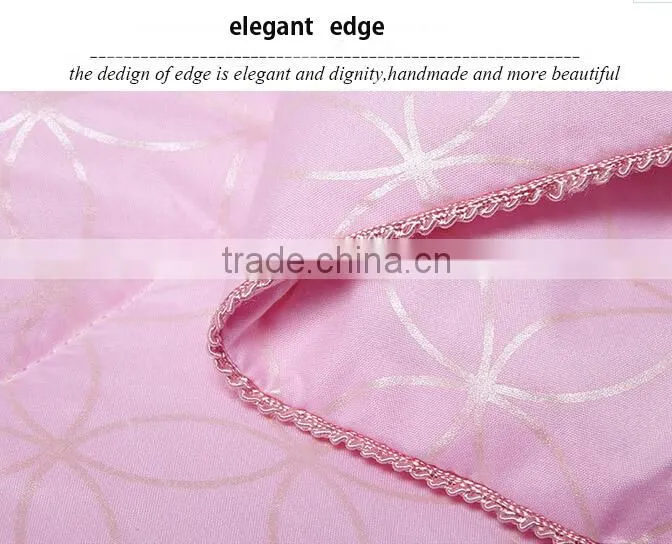 wholesales fashion handmade chinese 100% natural silk bedding quilt