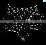 rhinestone iron on patches hot fix motif design