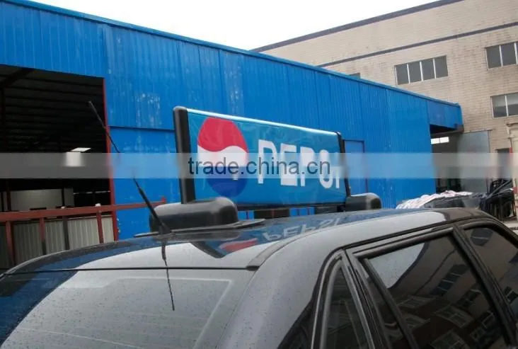 2014 Hot Sale Taxi Top Advertising Light Box