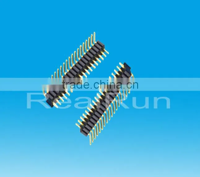 1.0mm Pitch Single Row Angle Pin Header
