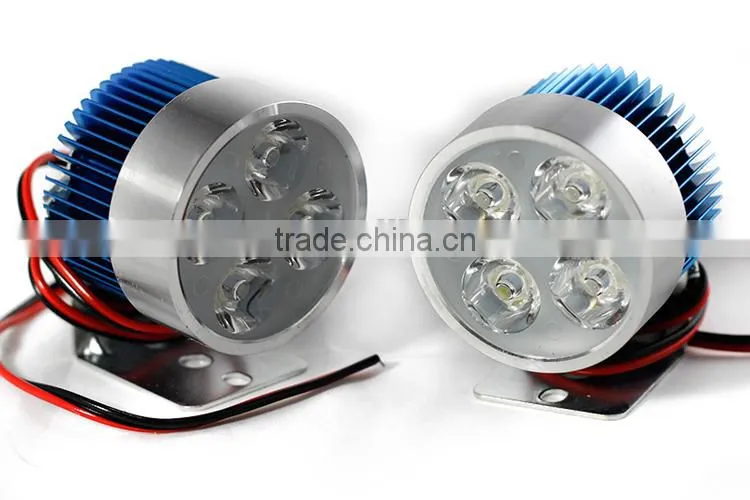 12V 9W Motorcycle Headlight High Power LED Lights For Motor With Lens