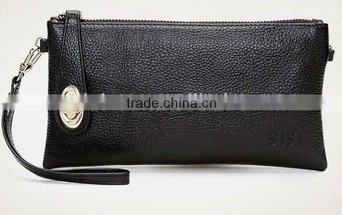 2016 china cheap fashion colorful genuine leather purses,leather purse with personalized logo