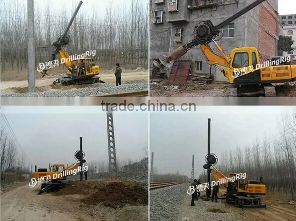 Driven pile machine DFR-10W