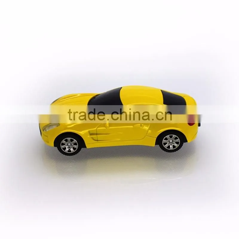 hot new products for 2016 portable Car Shape Power Bank 5200mAh 2 Car Headlamp LED strong light Torch