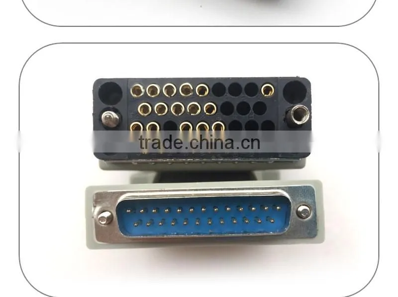 Cisco DB25 male to V.35 female 34pin converter gender changer in beige color