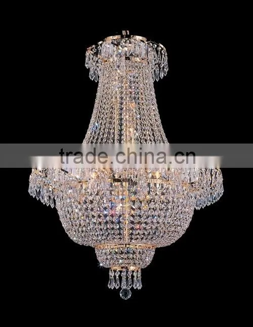 China Top K9 Crystal Prism Modern Lighting Spider Chandeliers