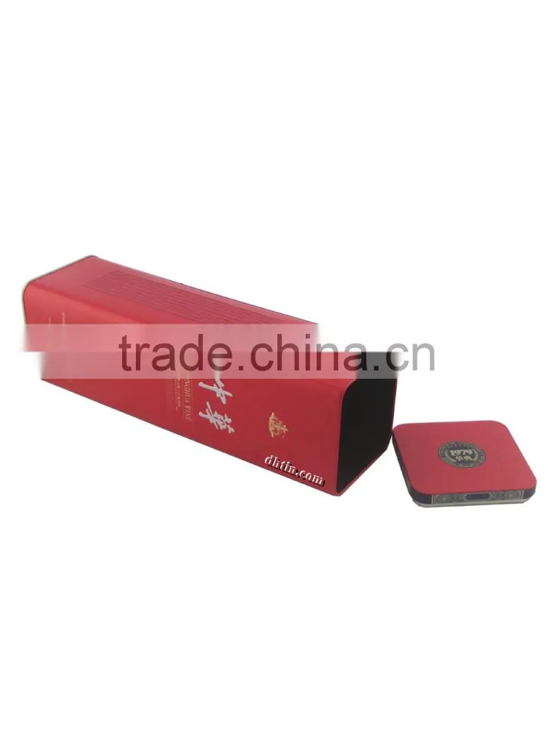 metal wine box