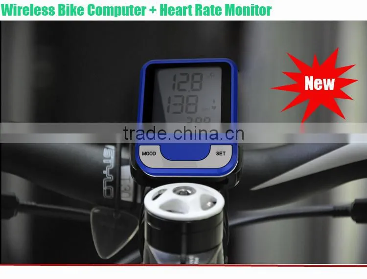 Bicycle Accessories Wireless Cycle Computer with Backlight