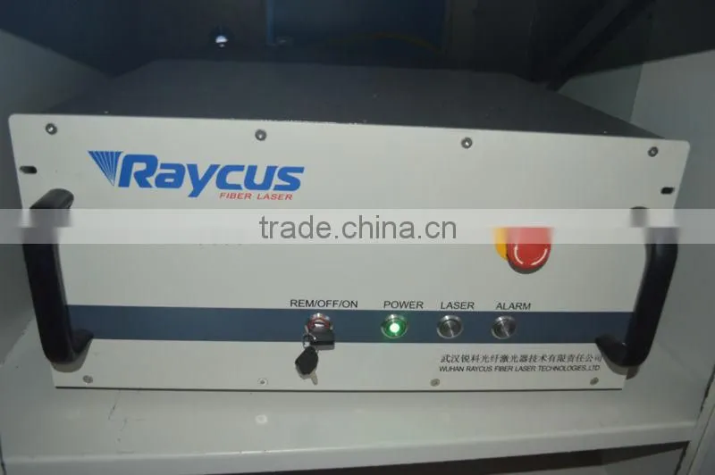 fiber cutting machine with Reycus 500w laser tube friendess head