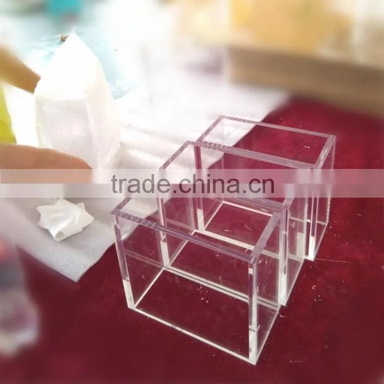 Factory direct wholesale acrylic sunglass display box, glasses display case