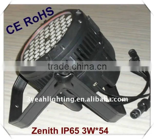 54*3w Rgbw Outdoor Waterproof Led Par Light