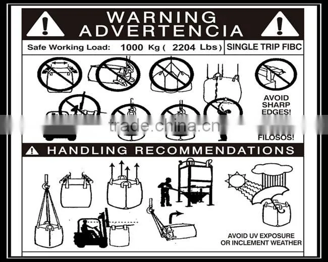 certificated spout big bag manufacturer