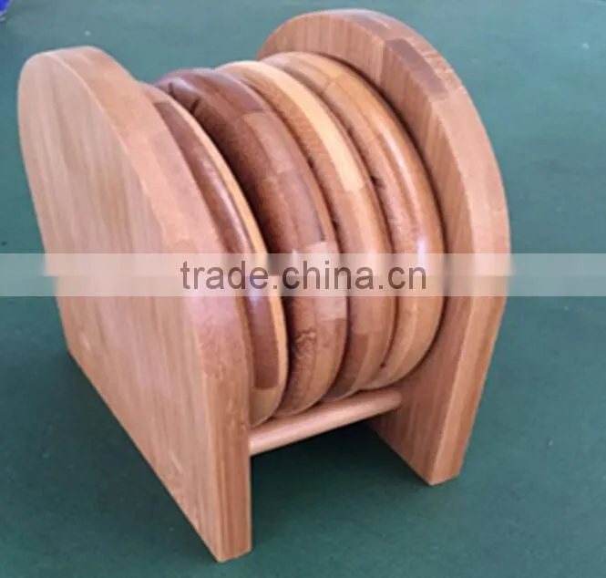 absorbent paper coffee coaster beer coaster holder wooden beer holder