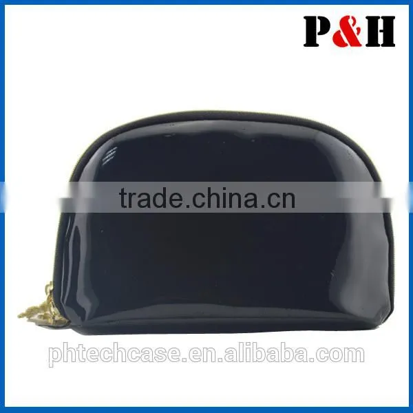 Hot selling leopard decorative cute zip top mini travel makeup bags
