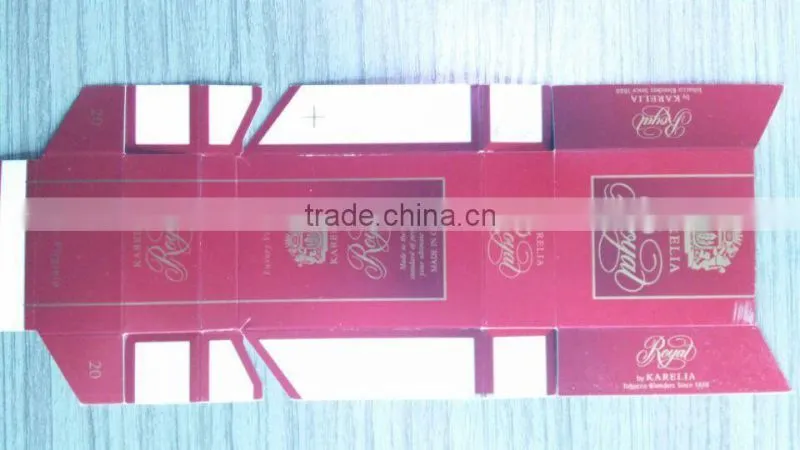 custom printed cigarette case with company logo