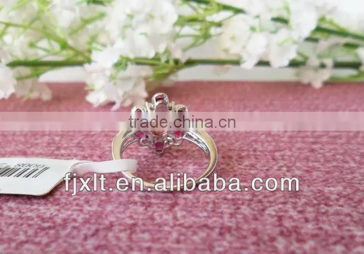 Latest Fashionable 925 Sterling Silver Tourmaline Jewelry Ring