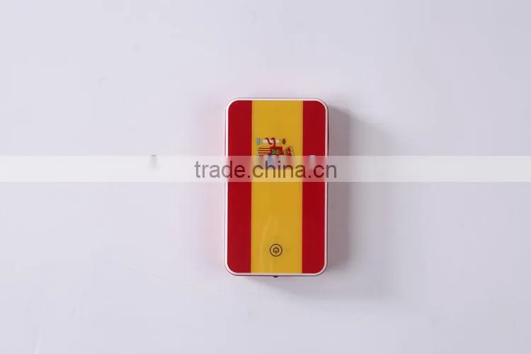 World Cup 2014 mobile power bank supply general charger as gift wholesale 10000mAh