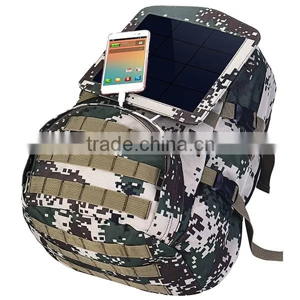 6.5W Polyester Solar Backpack for Sale