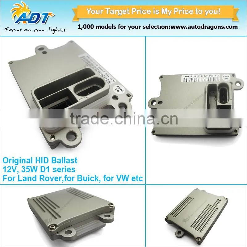 ADT OEM original xenon ballast for Mercury Montego, for Aston Martin, for vw for buick