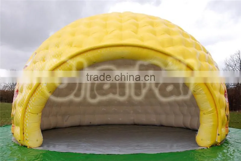 dome lawn tent, inflatable trade show tent for sale